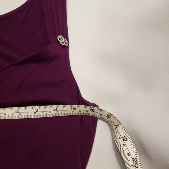 Womens Purple Blouse Tank top, Medium, Apt9 - Picture 4 of 9
